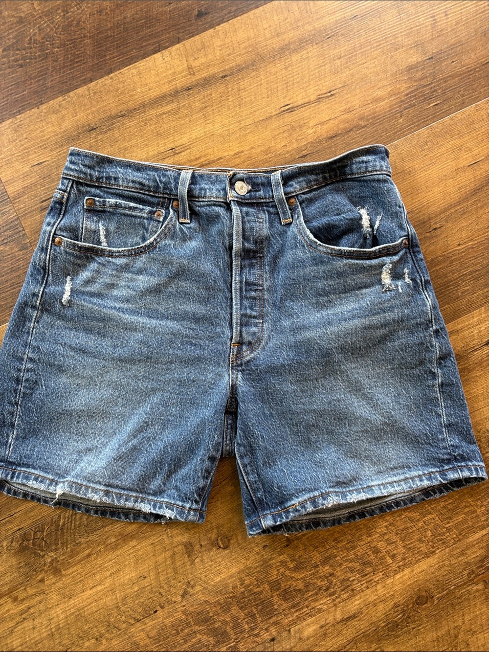 501 Levi Denim Shorts
